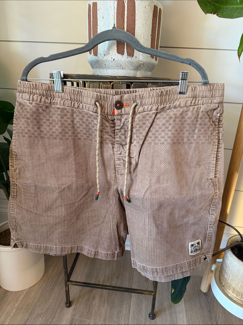 Howler Brothers Brown Hybrid Shorts